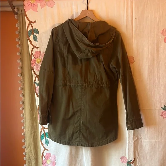 Olive Green Women's Jacket - Picture 3 of 5